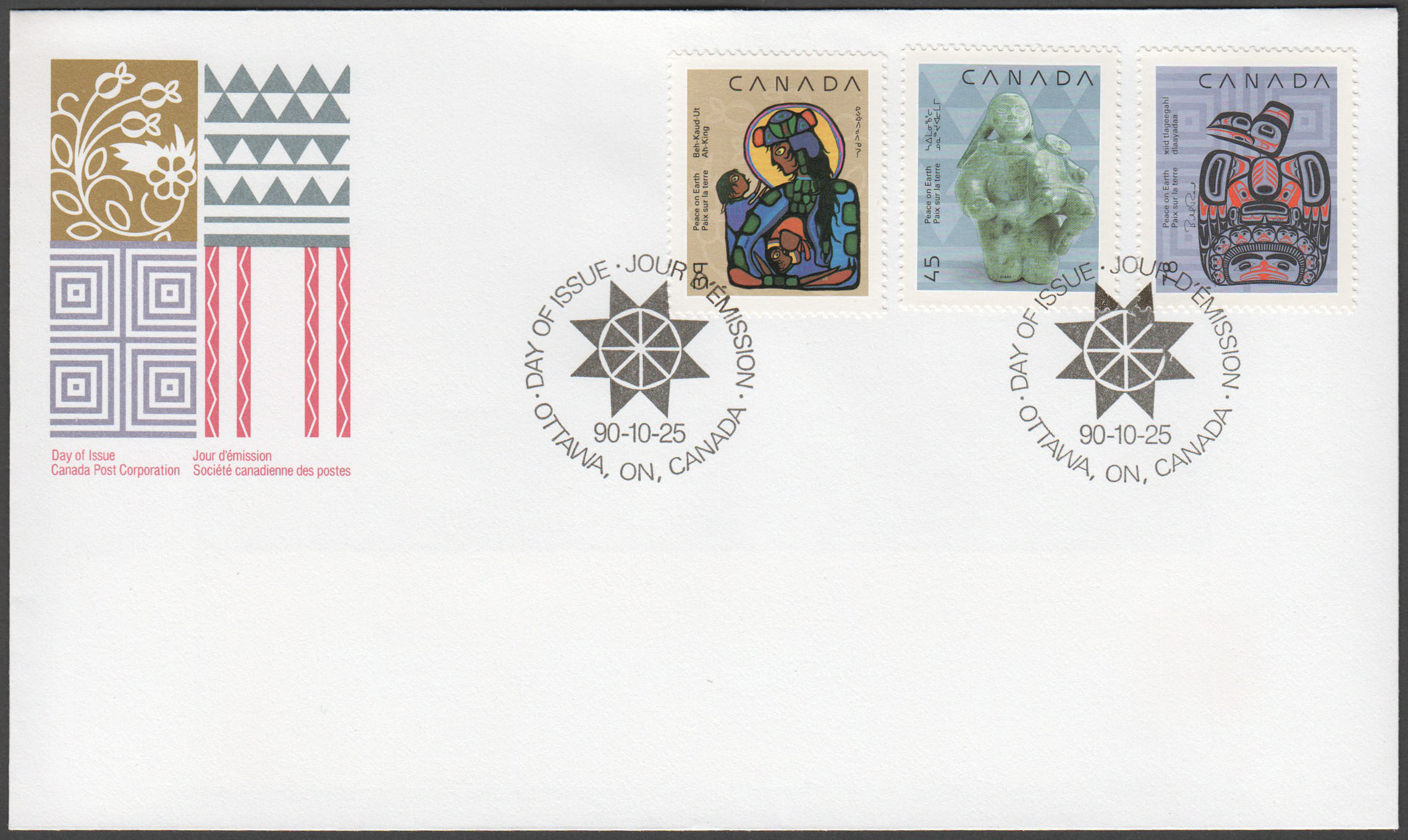 Canada Scott 1294-6 FDC - Click Image to Close